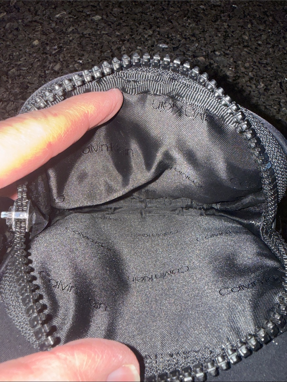 Calvin Klein Evie Black Nylon Crossbody Bag - Picture 6 of 9